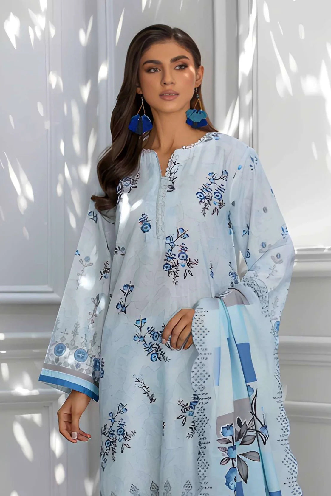Rashid | Kaira Embroidered Lawn | 9192