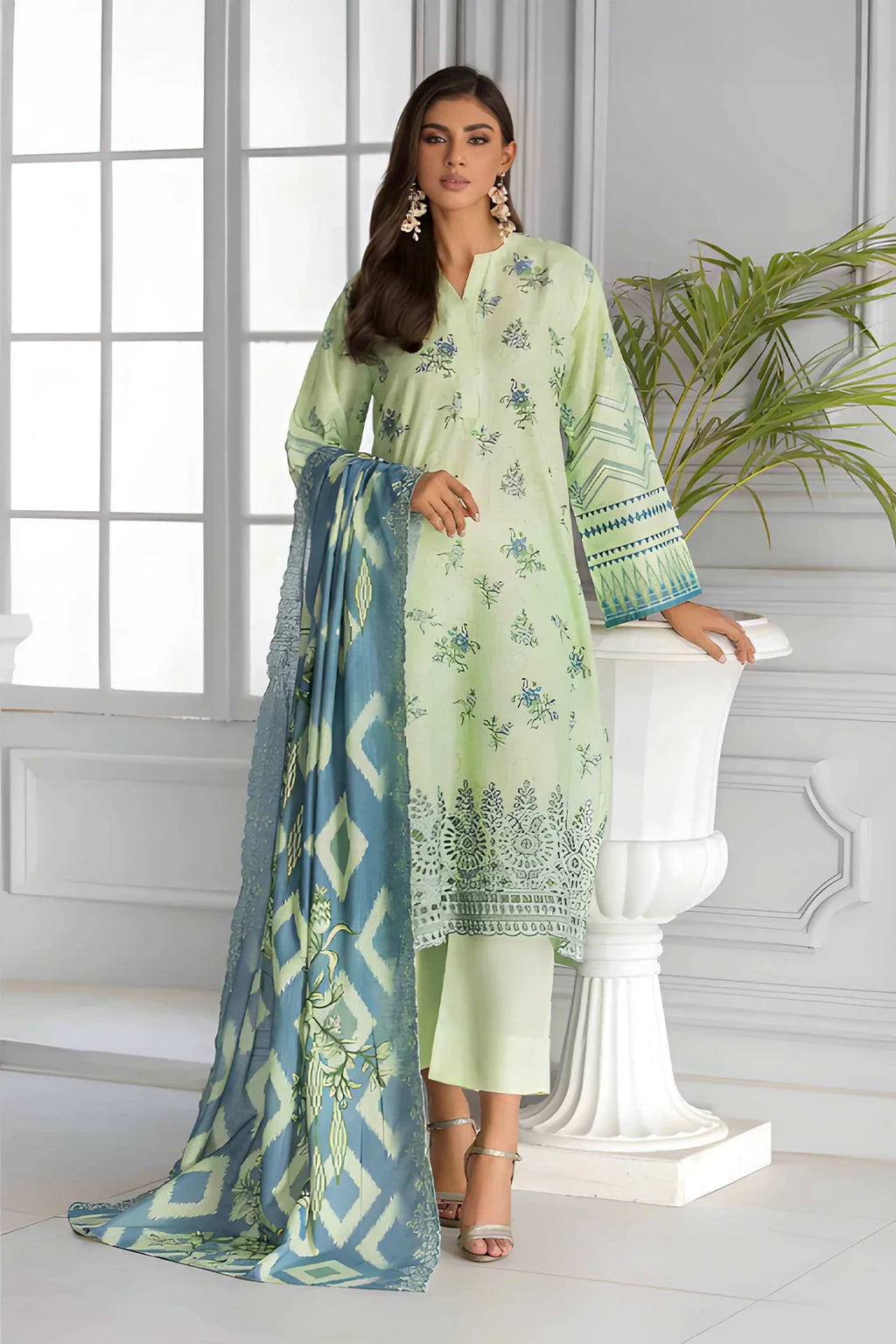 Rashid | Kaira Embroidered Lawn | 9193