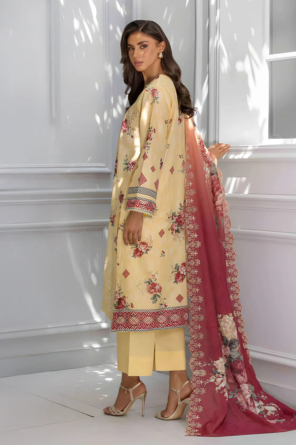Rashid | Kaira Embroidered Lawn | 9196