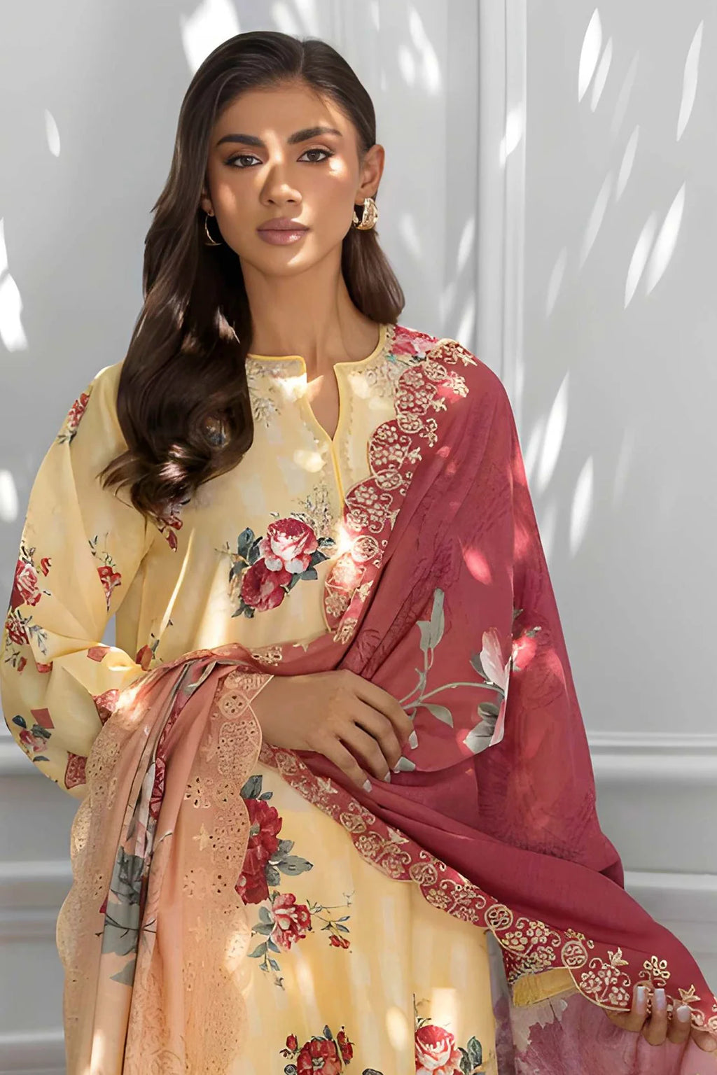 Rashid | Kaira Embroidered Lawn | 9196