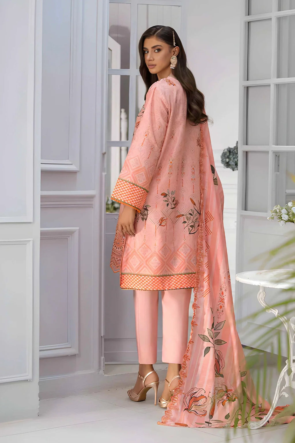 Rashid | Kaira Embroidered Lawn | 9197