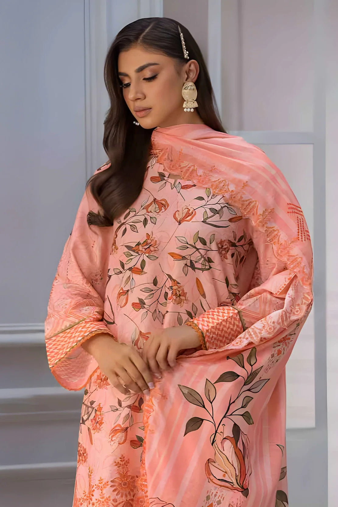Rashid | Kaira Embroidered Lawn | 9197