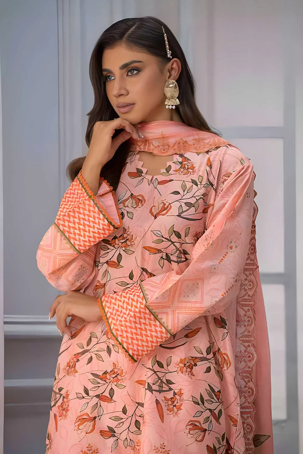 Rashid | Kaira Embroidered Lawn | 9197