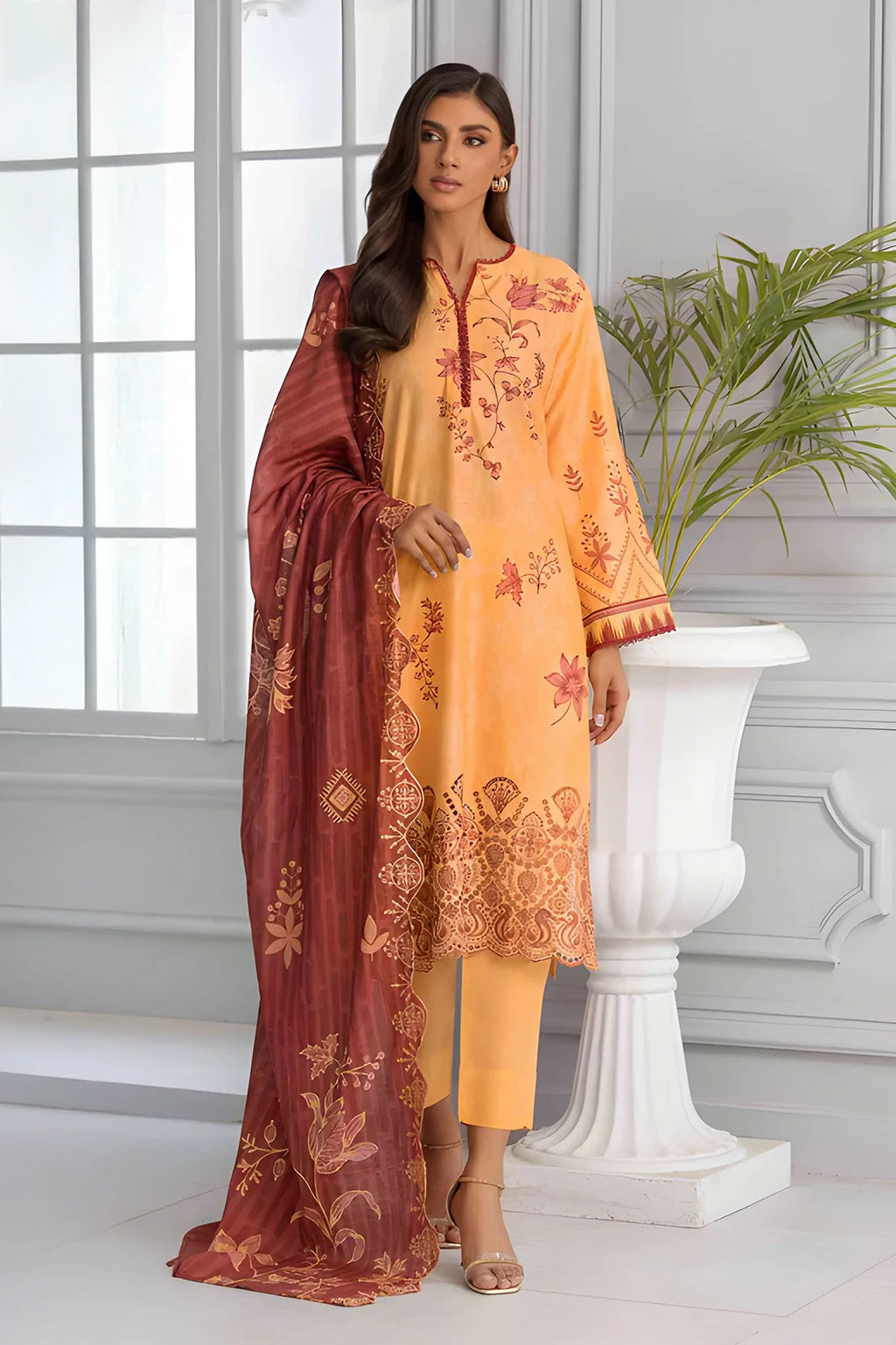 Rashid | Kaira Embroidered Lawn | 9199