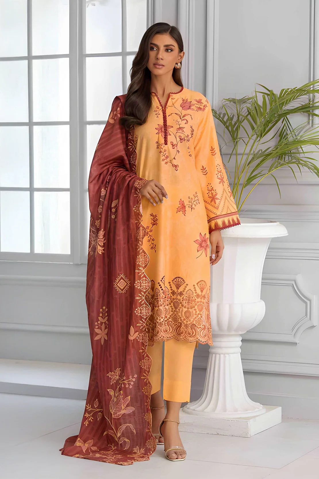 Rashid | Kaira Embroidered Lawn | 9199