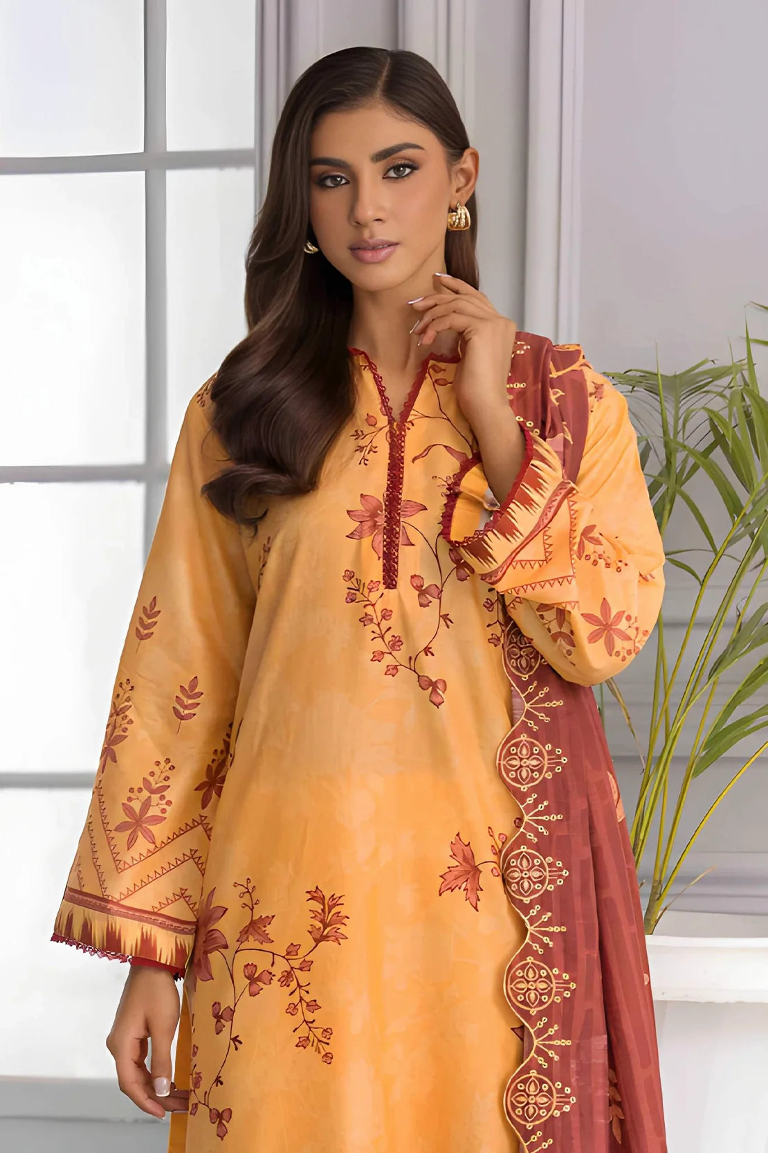 Rashid | Kaira Embroidered Lawn | 9199