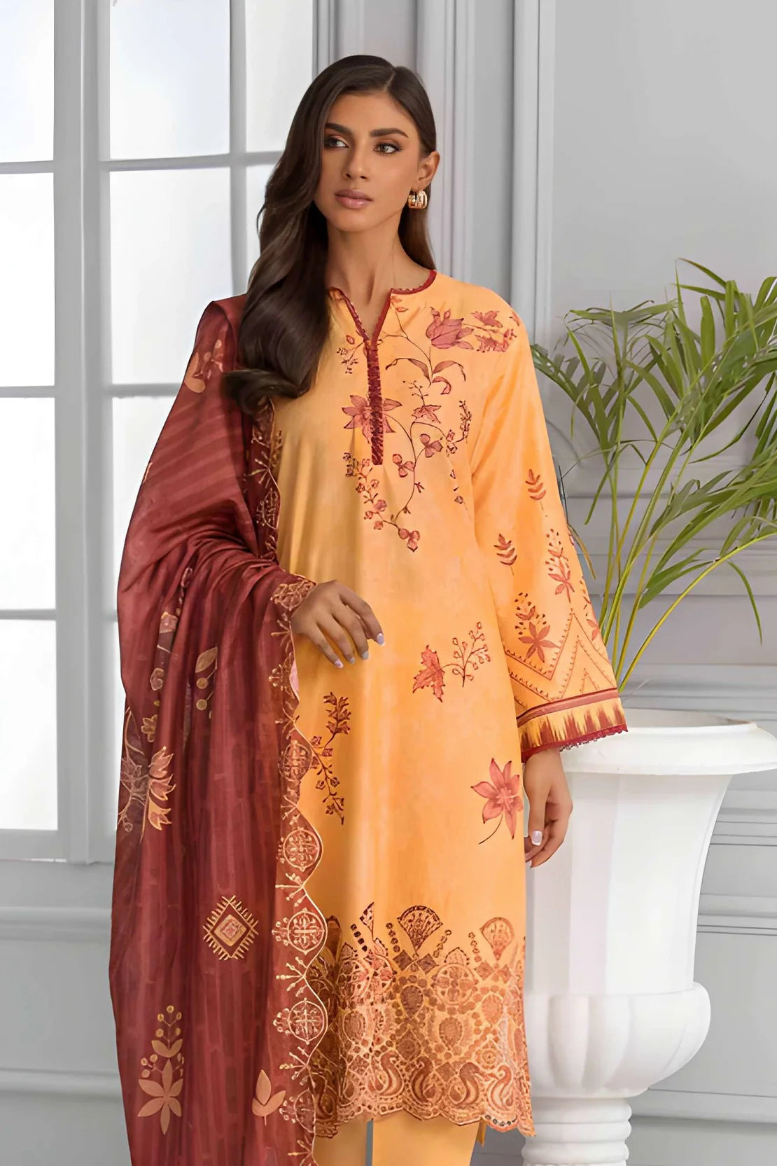 Rashid | Kaira Embroidered Lawn | 9199