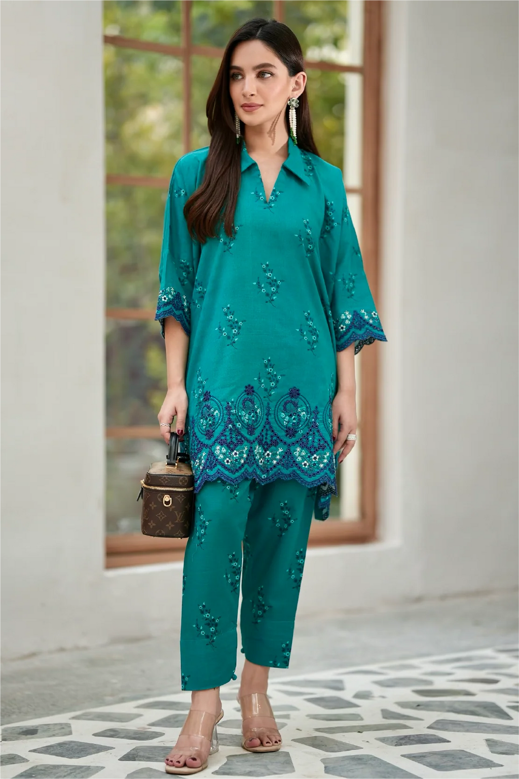Rashid | Kaya Embroidered 2PC Khadar | 9302