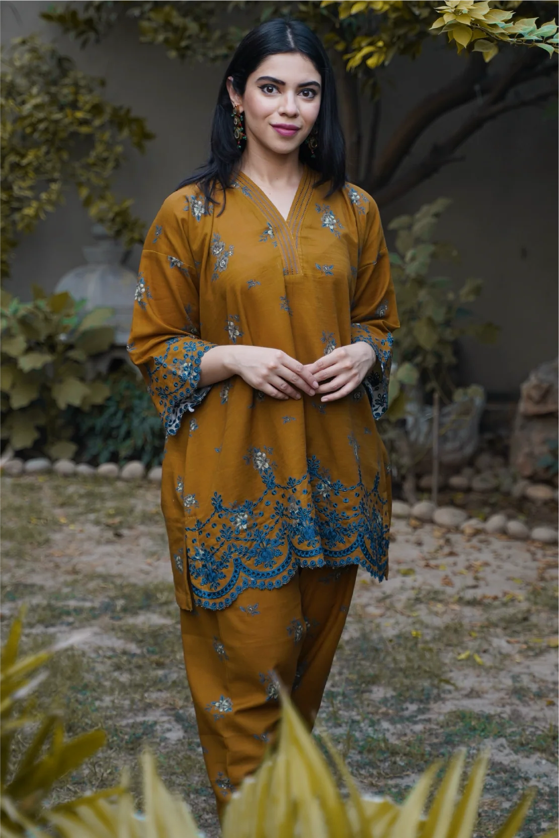 Rashid | Kaya Embroidered 2PC Khadar |  9305