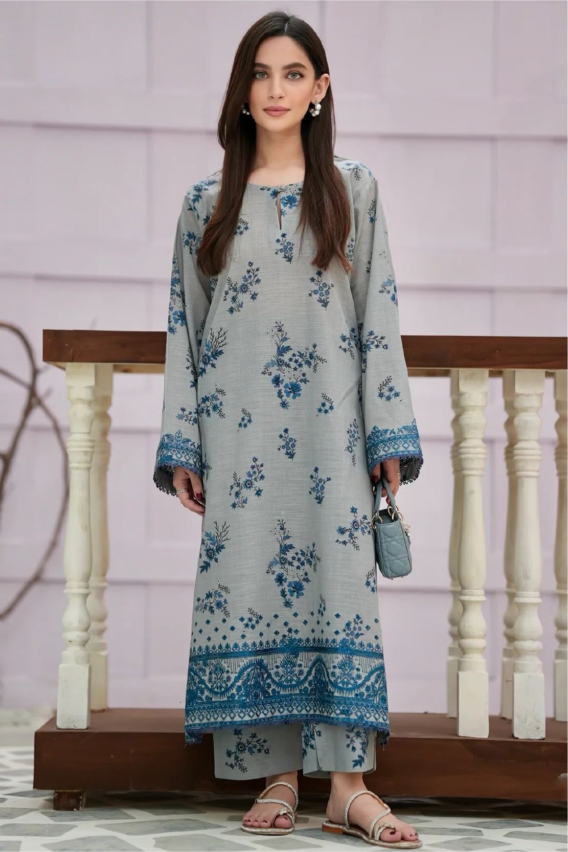Rashid | Kaya Embroidered 2PC Khadar | 9306