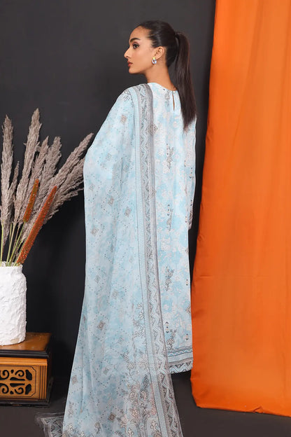 3 Piece - Embroidered Lawn - 8132