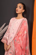 3 Piece - Embroidered Lawn - 8136