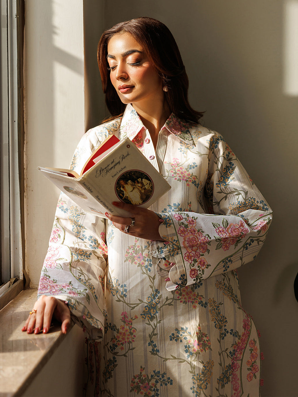 Mahnur | Leila 3 PC Lawn '26 | L-03