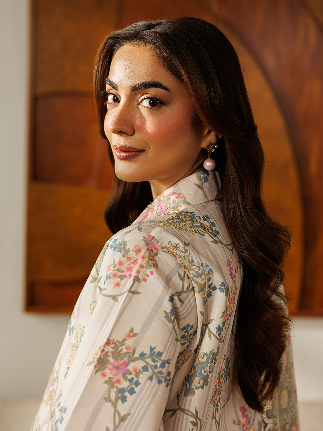 Mahnur | Leila 3 PC Lawn '26 | L-03