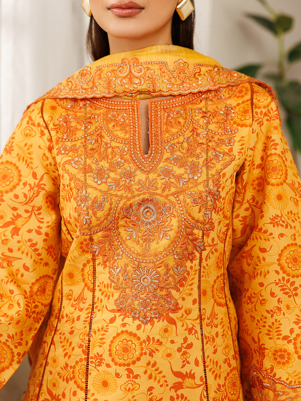 Mahnur | Leila 3 PC Lawn '26 | L-07