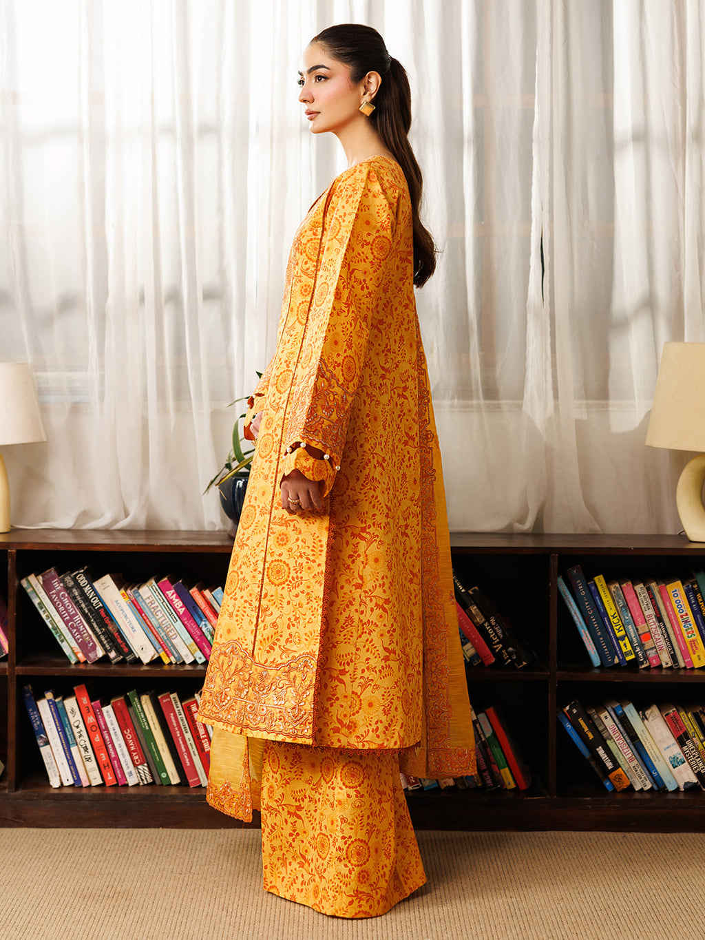 Mahnur | Leila 3 PC Lawn '26 | L-07