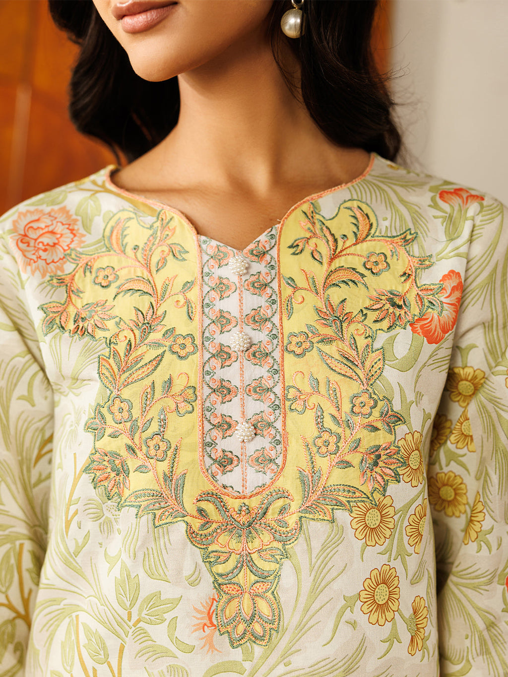 Mahnur | Leila 3 PC Lawn '26 | L-11