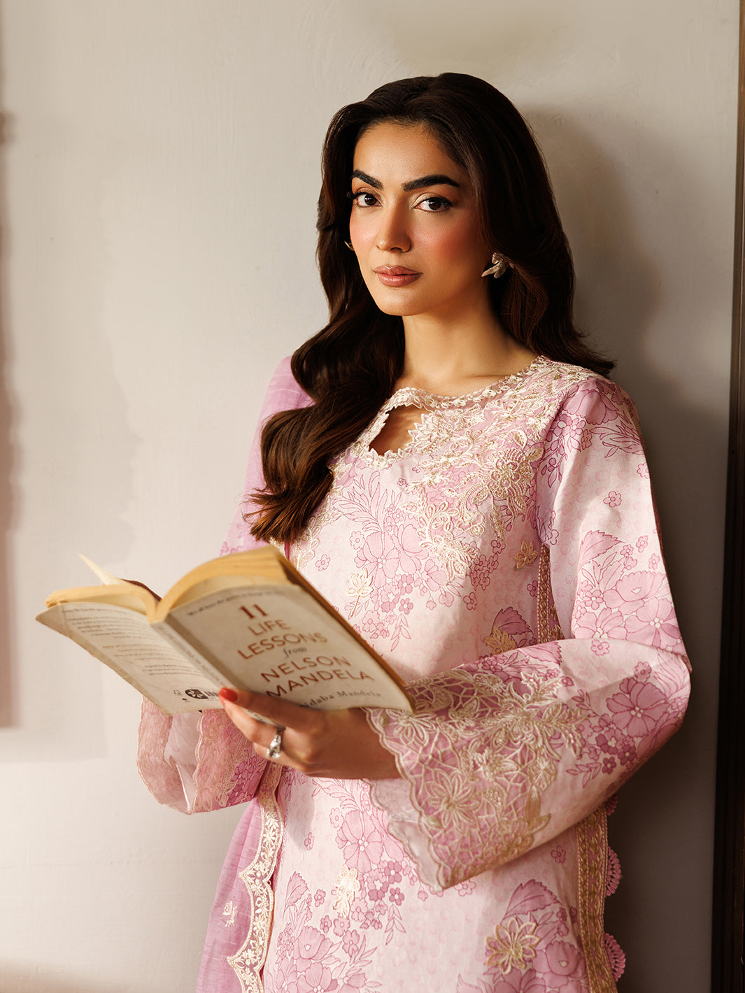 Mahnur | Leila 3 PC Lawn '26 | L-12