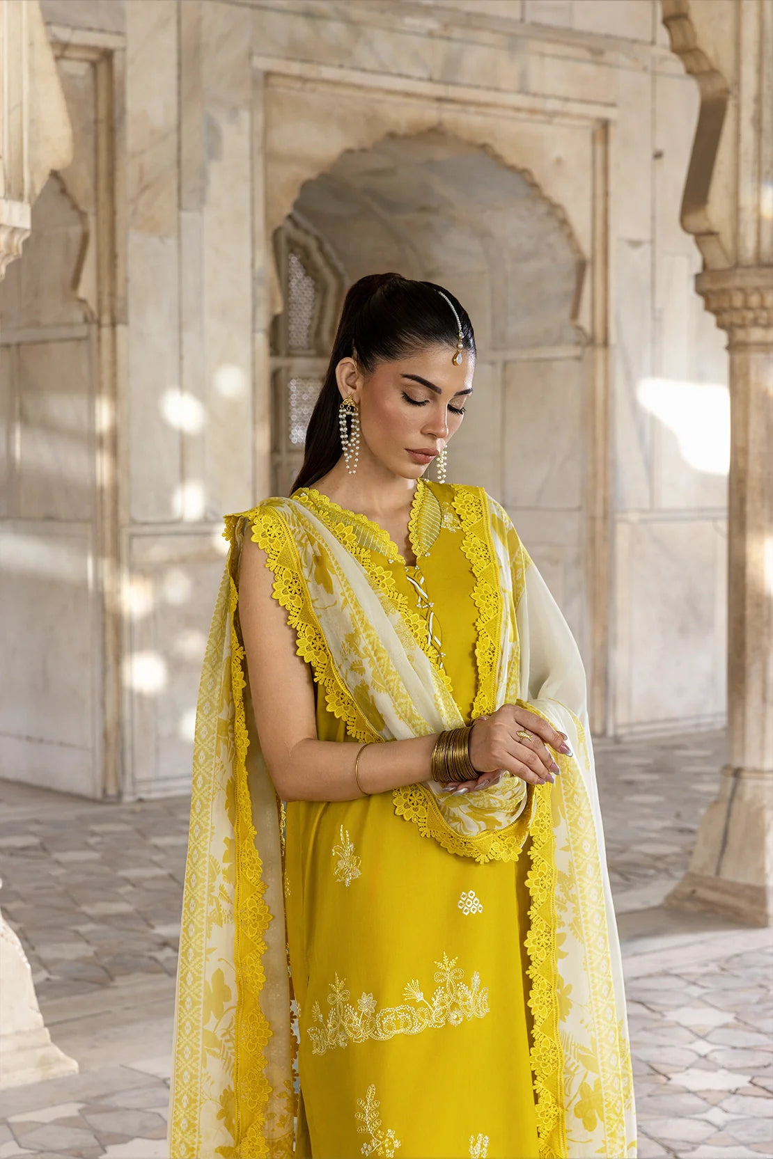 Rashid Textile | Manzil Embroidered Lawn | 580