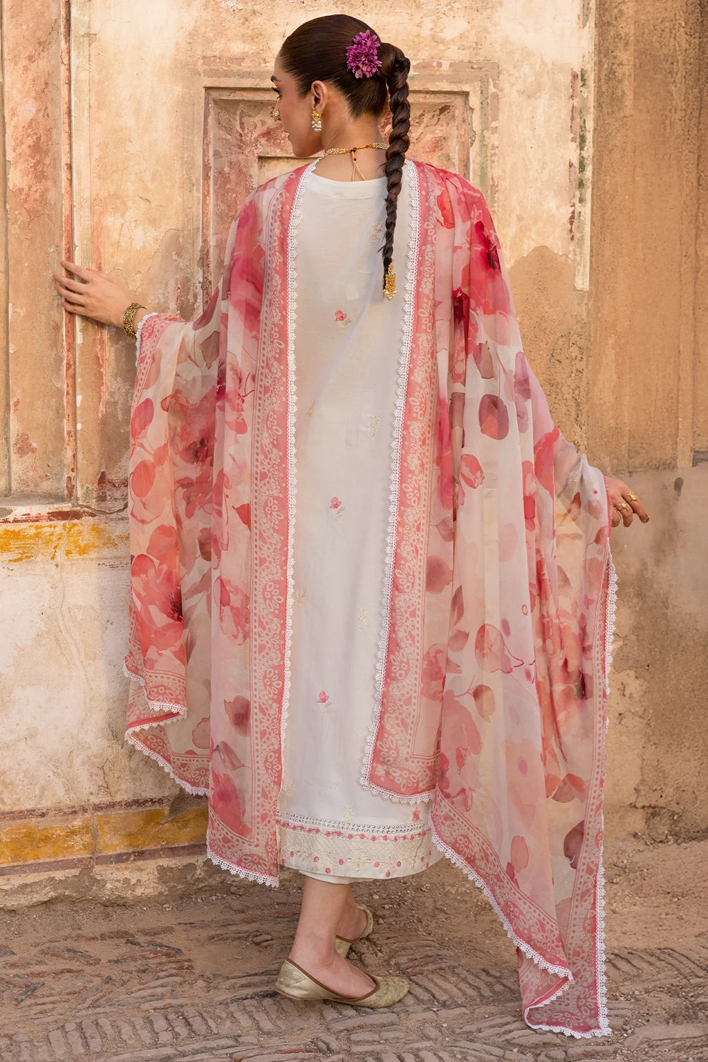 Rashid Textile | Manzil Embroidered Lawn | 576