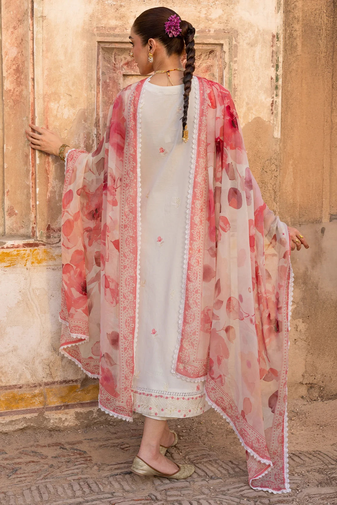 Rashid Textile | Manzil Embroidered Lawn | 576