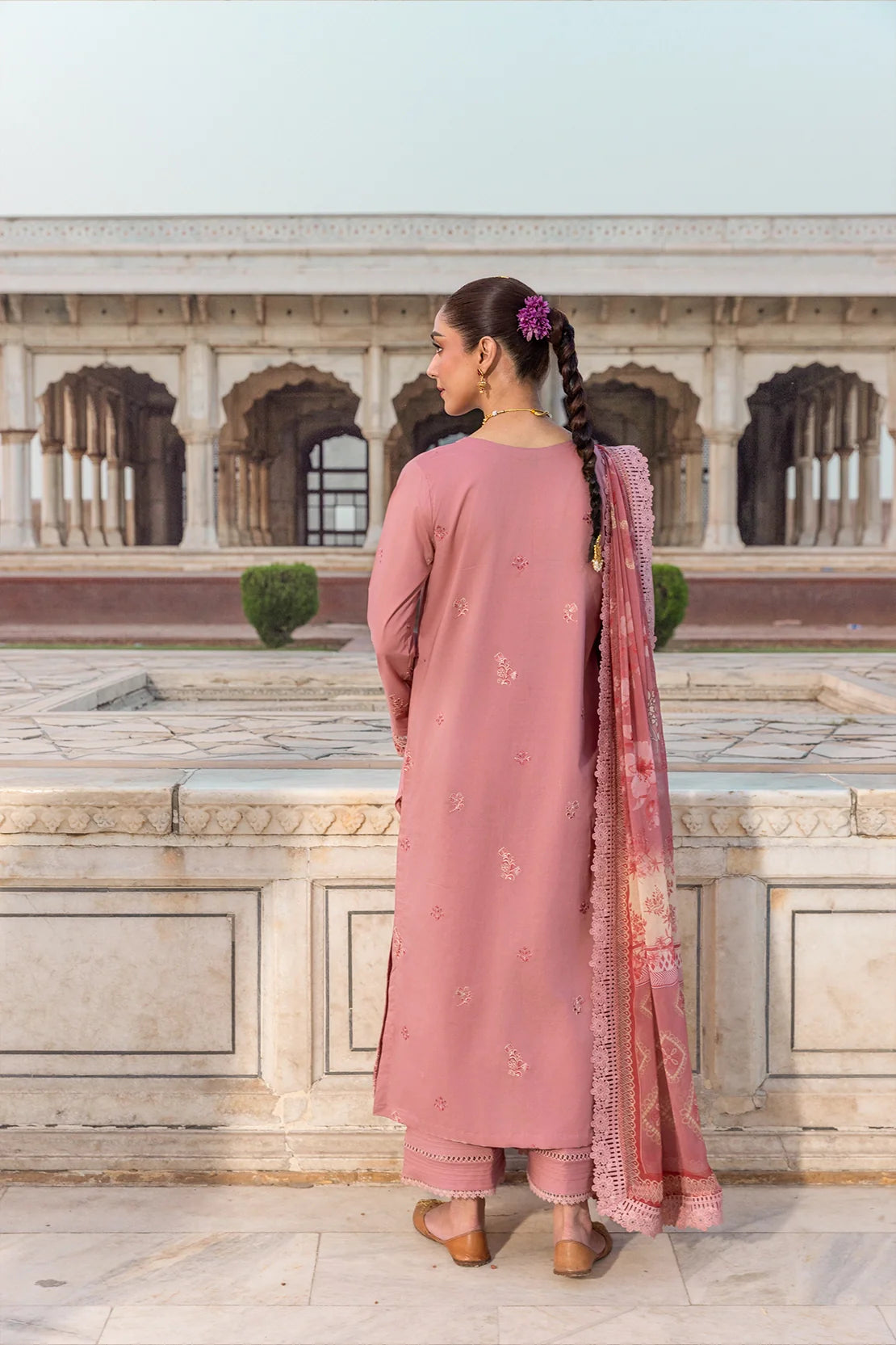 Rashid Textile | Manzil Embroidered Lawn | 577
