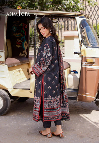 Asim Jofa | PRINTED ARABIC LAWN | AJPL-19