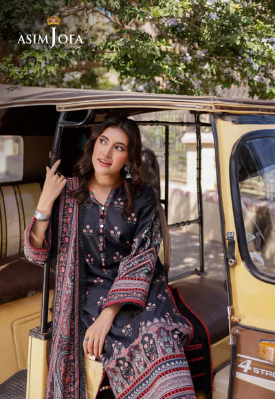 Asim Jofa | PRINTED ARABIC LAWN | AJPL-19