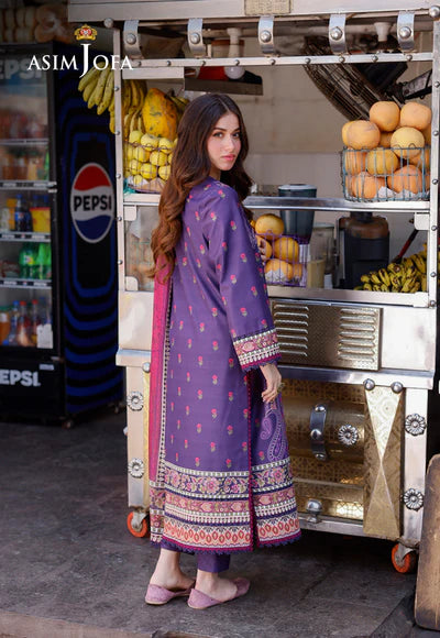 Asim Jofa | PRINTED ARABIC LAWN | AJPL-11