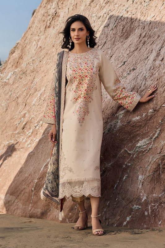 Charizma | SunShine - Vol 1 '26 - 3 PC Embroidered Lawn | CSN6-01