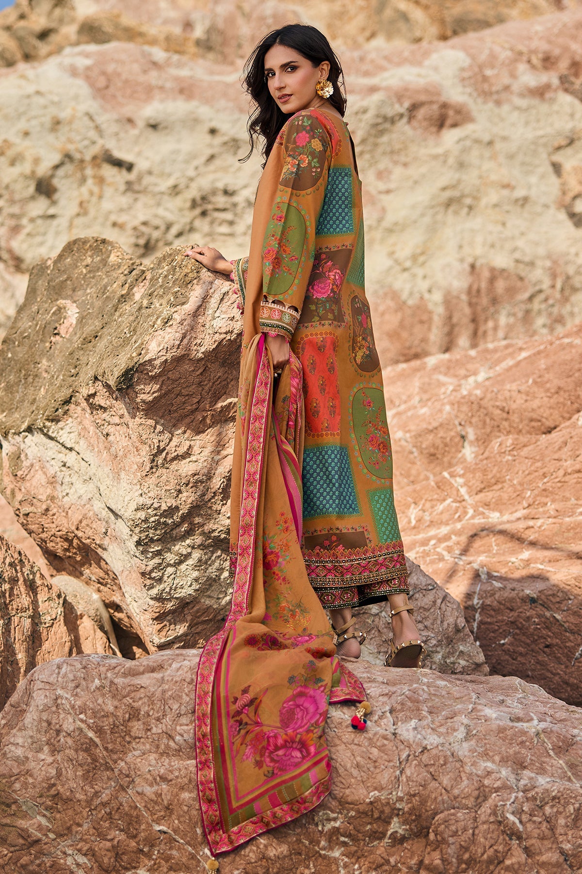 Charizma | SunShine - Vol 1 '26 - 3 PC Embroidered Lawn | CSN6-02