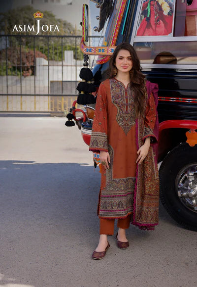 Asim Jofa | PRINTED ARABIC LAWN | AJPL-05