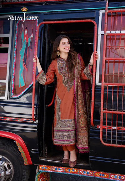 Asim Jofa | PRINTED ARABIC LAWN | AJPL-05