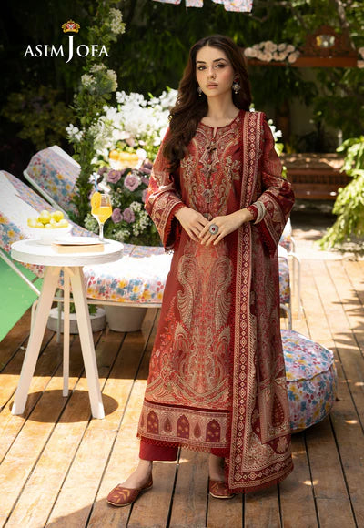 Asim Jofa | PRINTED LAWN 3 PCS | AJGB-16