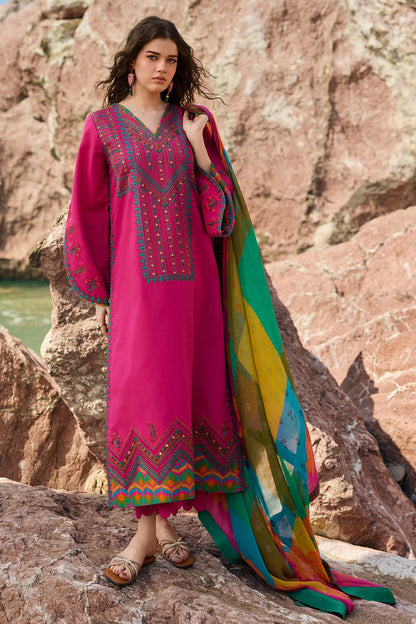 Charizma | SunShine - Vol 1 '26 - 3 PC Embroidered Lawn | CSN6-03