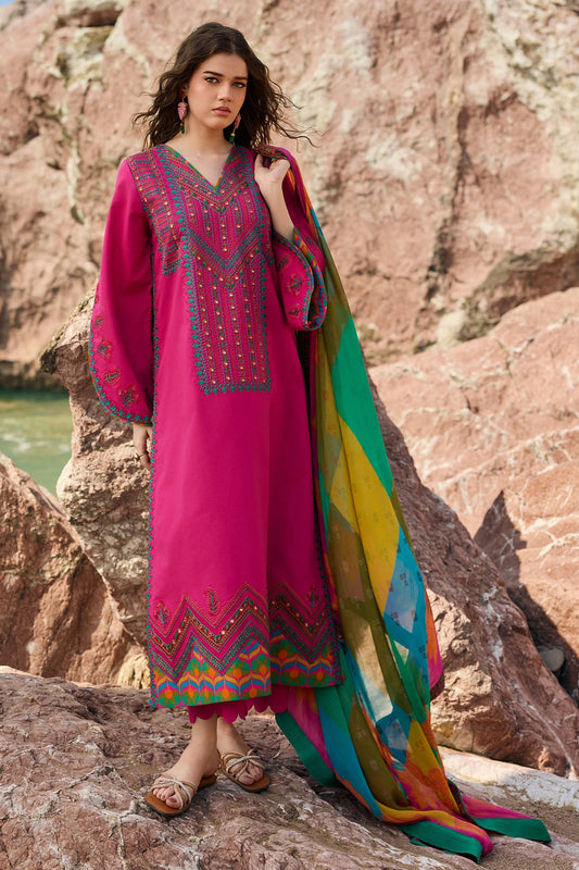 Charizma | SunShine - Vol 1 '26 - 3 PC Embroidered Lawn | CSN6-03
