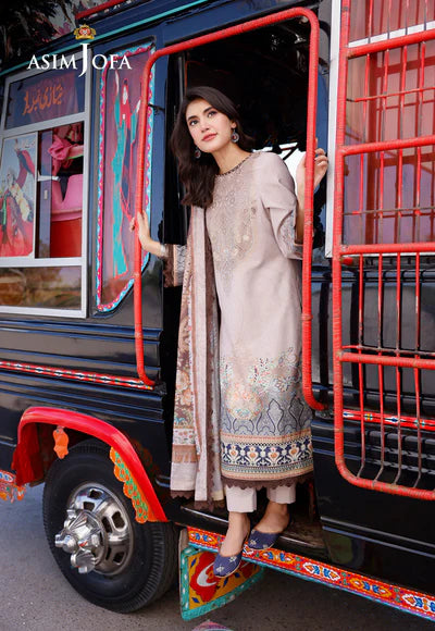 Asim Jofa | PRINTED ARABIC LAWN | AJPL-16