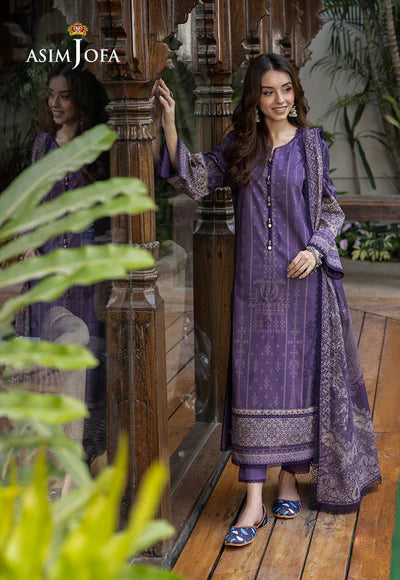 Asim Jofa | PRINTED LAWN 3 PCS | AJGB-13