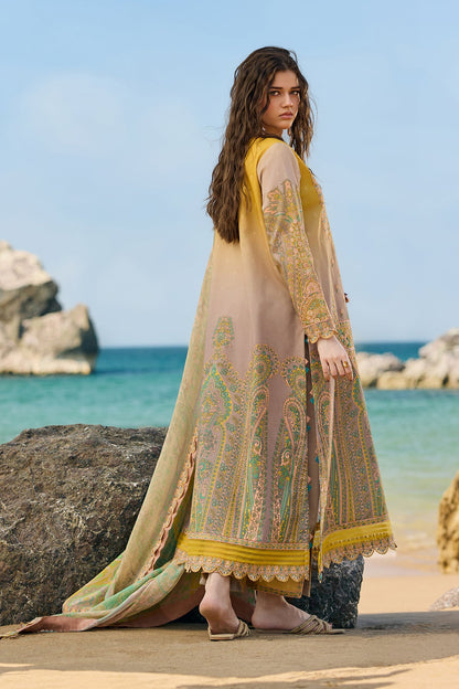 Charizma | 3-PC Unstitched Embroidered Swiss Collection | CSM6-01