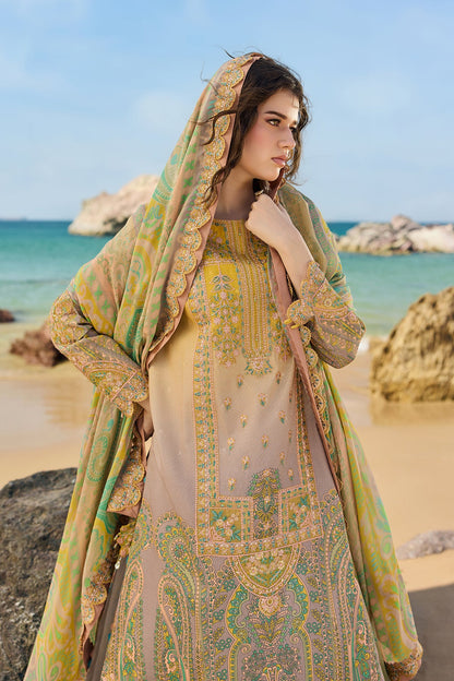 Charizma | 3-PC Unstitched Embroidered Swiss Collection | CSM6-01