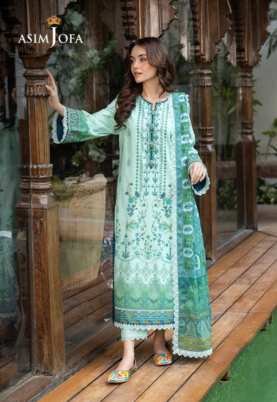 Asim Jofa | PRINTED LAWN 3 PCS | AJGB-03