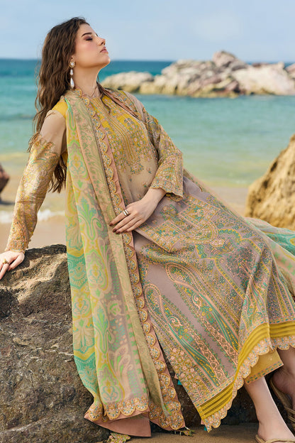 Charizma | 3-PC Unstitched Embroidered Swiss Collection | CSM6-01