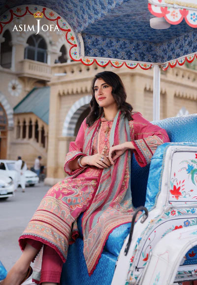 Asim Jofa | PRINTED ARABIC LAWN | AJPL-14