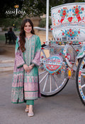 Asim Jofa | PRINTED ARABIC LAWN | AJPL-15