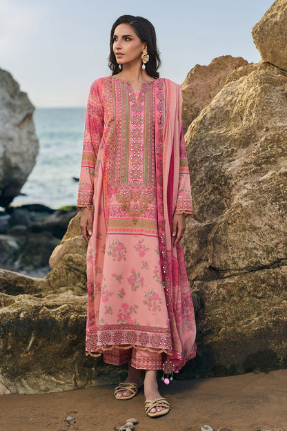 Charizma | 3-PC Unstitched Embroidered Swiss Collection | CSM6-06