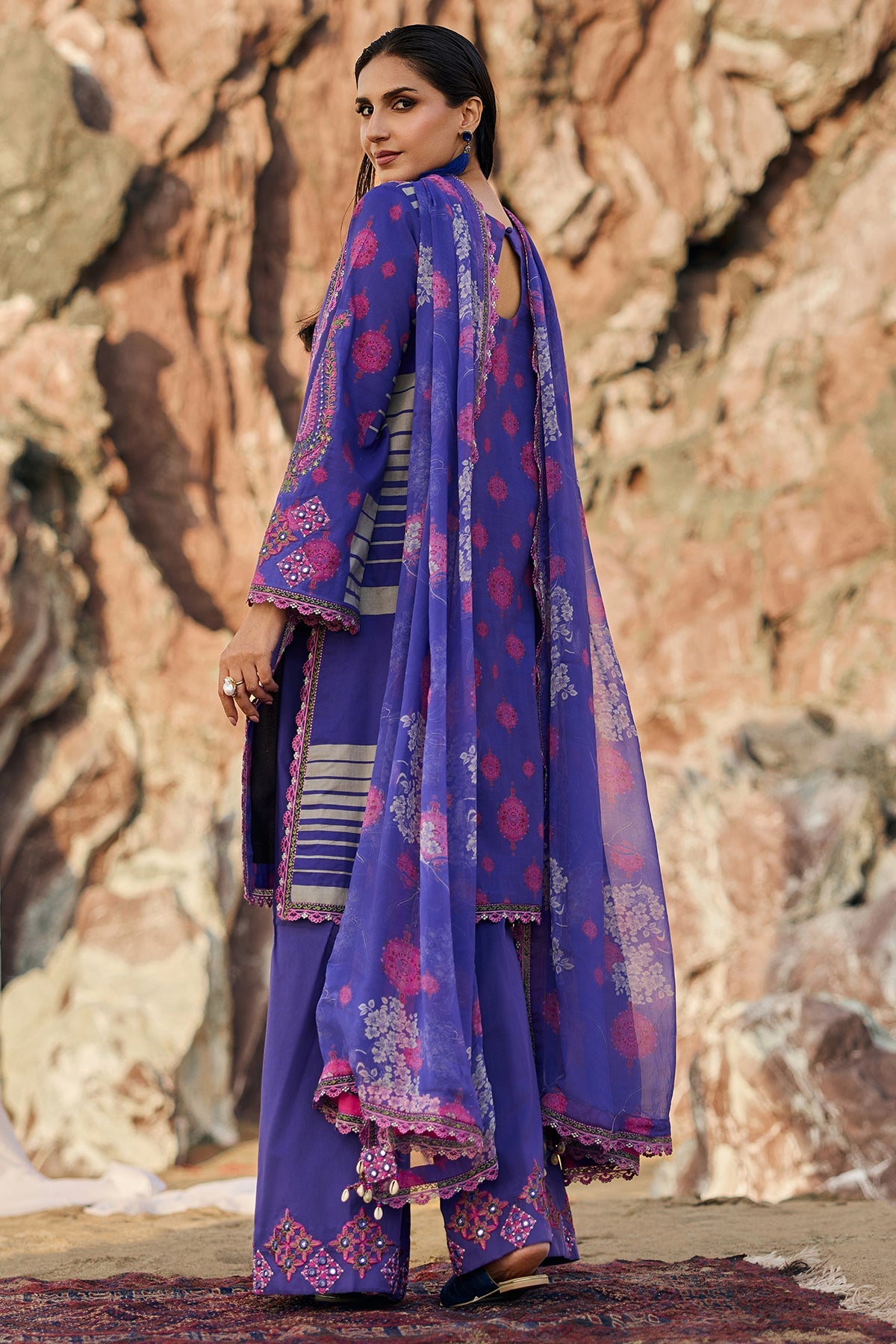 Charizma | SunShine - Vol 1 '26 - 3 PC Embroidered Lawn | CSN6-08