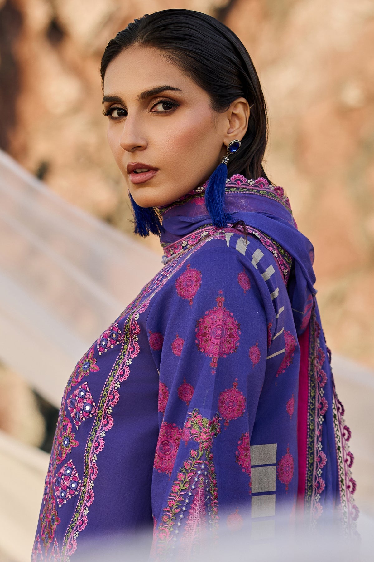 Charizma | SunShine - Vol 1 '26 - 3 PC Embroidered Lawn | CSN6-08