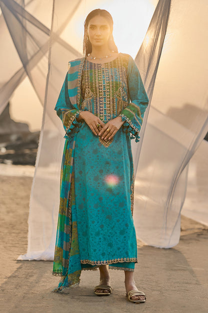 Charizma | 3-PC Unstitched Embroidered Swiss Collection | CSM6-05