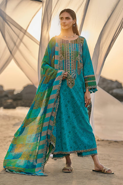 Charizma | 3-PC Unstitched Embroidered Swiss Collection | CSM6-05
