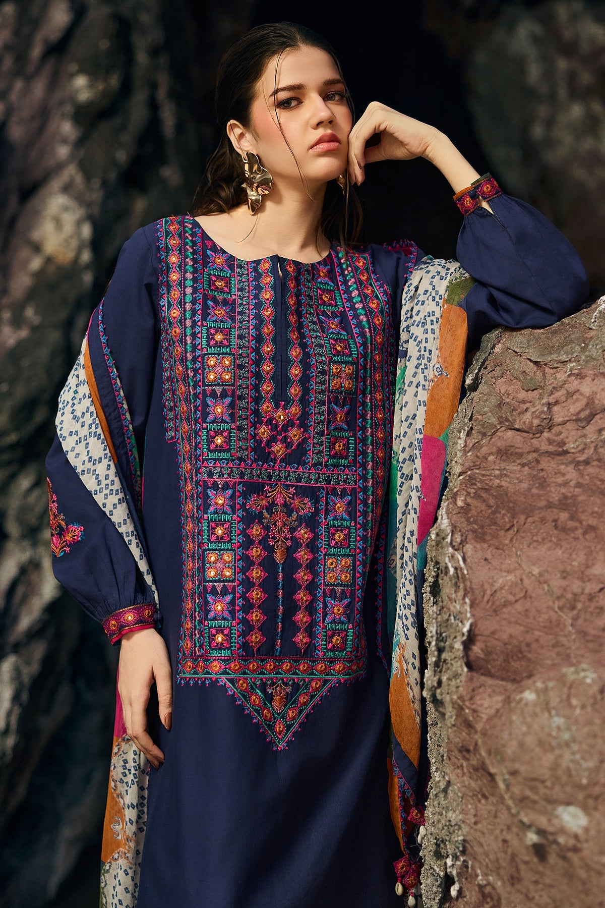 Charizma | SunShine - Vol 1 '26 - 3 PC Embroidered Lawn | CSN6-04